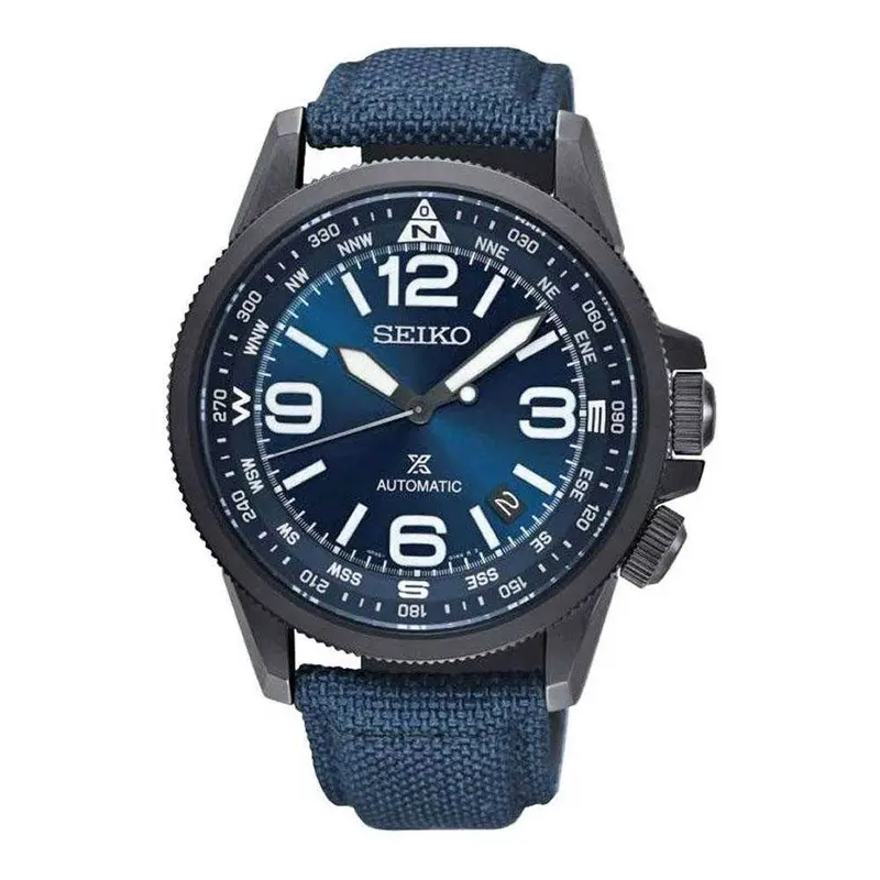 Seiko Prospex Srpc31k1 Automatic Men's Blue Nylon Strap Watch 1