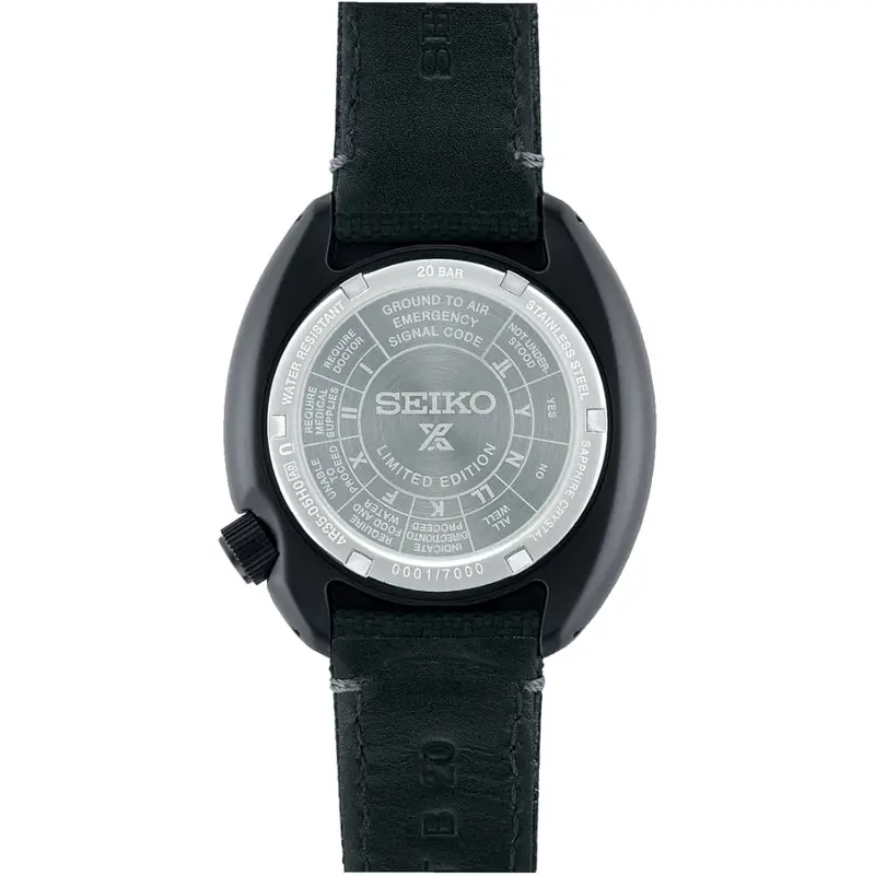 Seiko Prospex Srph99k1 Black Polyester Men Watch 2