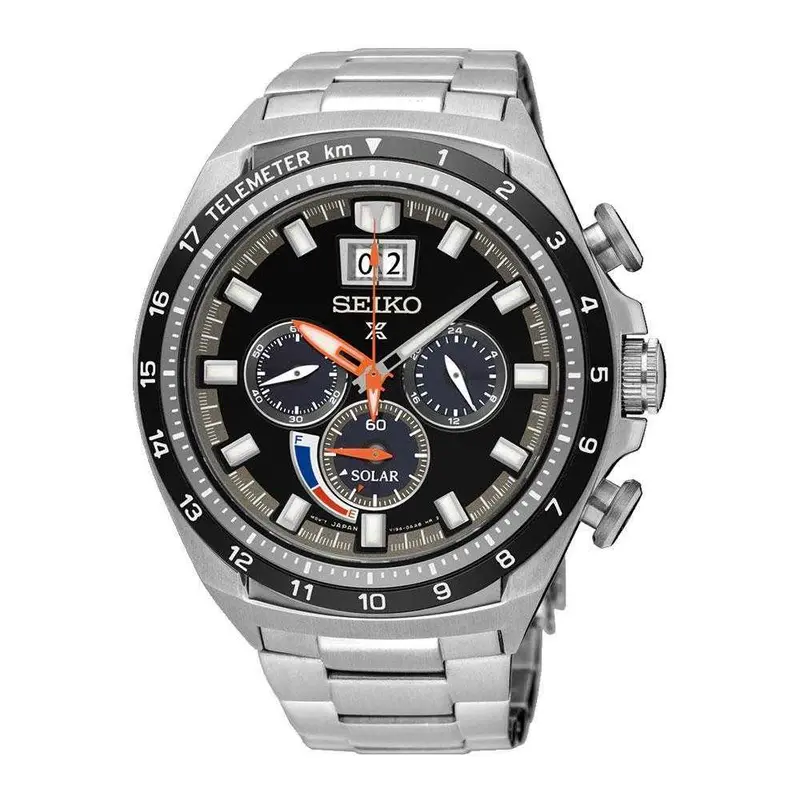 Seiko Prospex Ssc603p1 Solar Chronograph Stainless Steel Men's Silver Watch 1