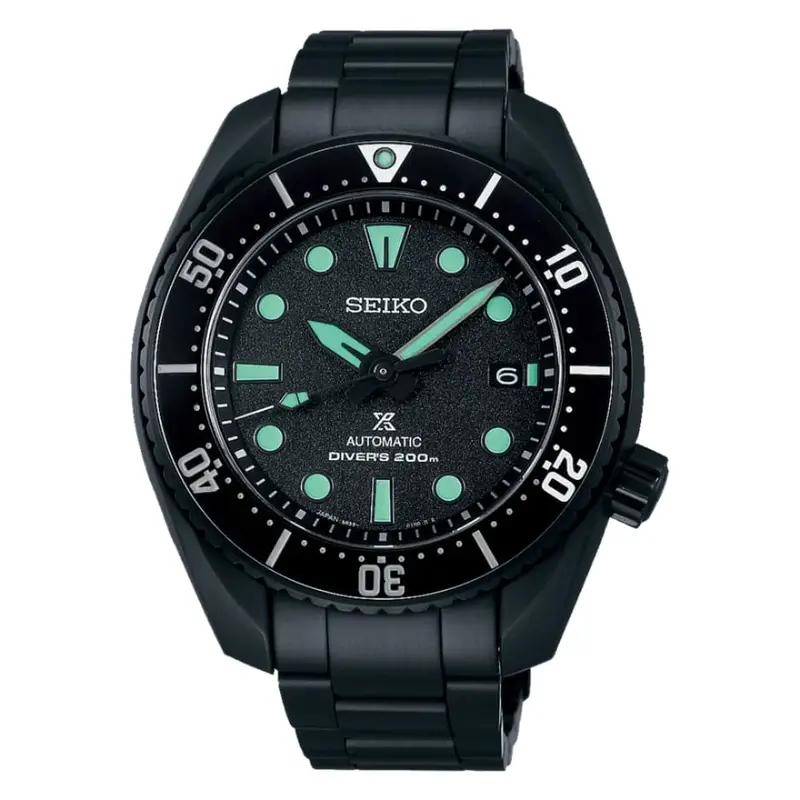 Seiko Prospex Sumo Black Stainless Steel Strap Men Watch Spb433j1 1