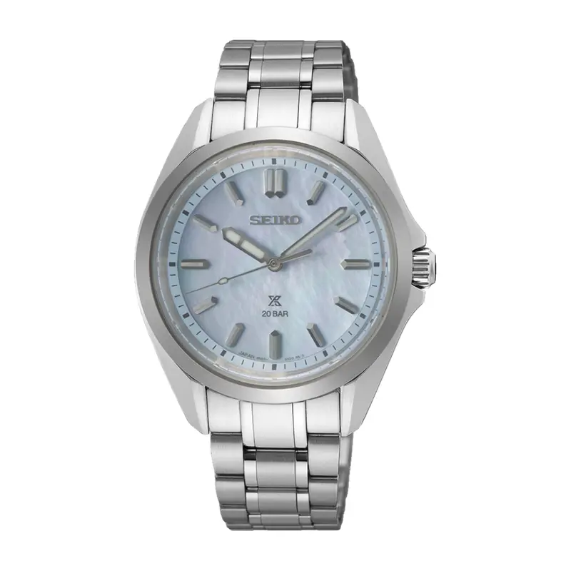 Seiko Prospex Sur607j1 Mother Of Pearl Dial Steel Watch 1