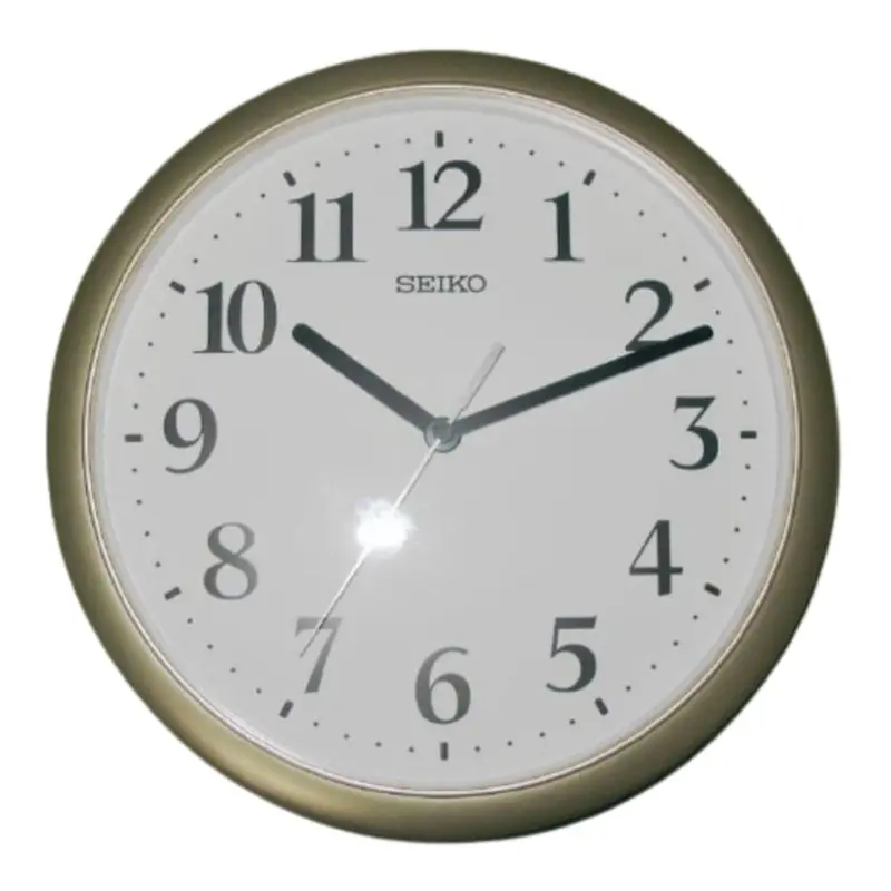 Seiko Qha005gl White Dial Wall Clock 1
