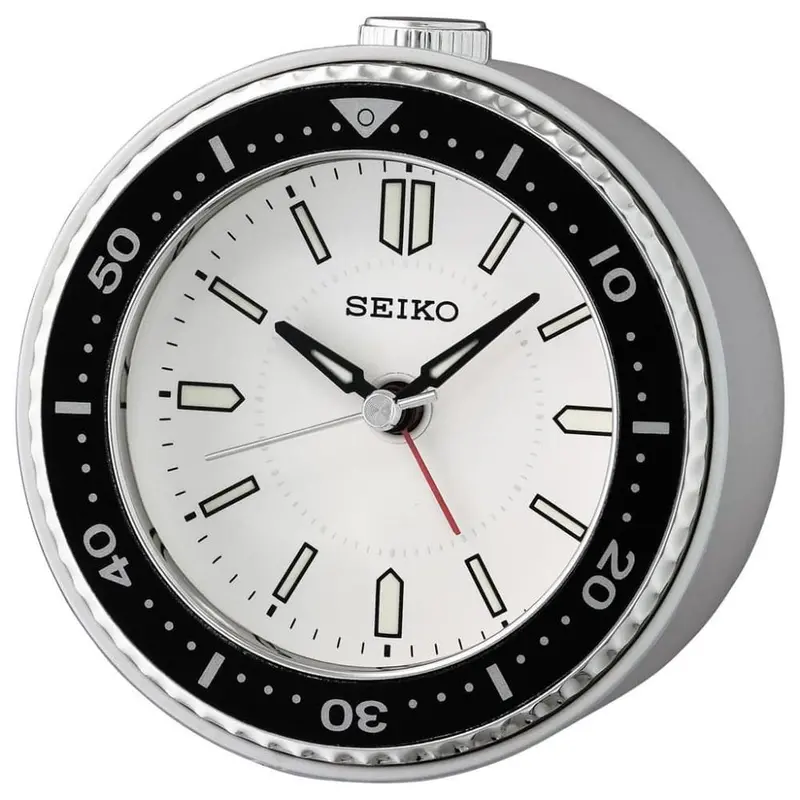 Seiko Qhe184j Round Clock 1