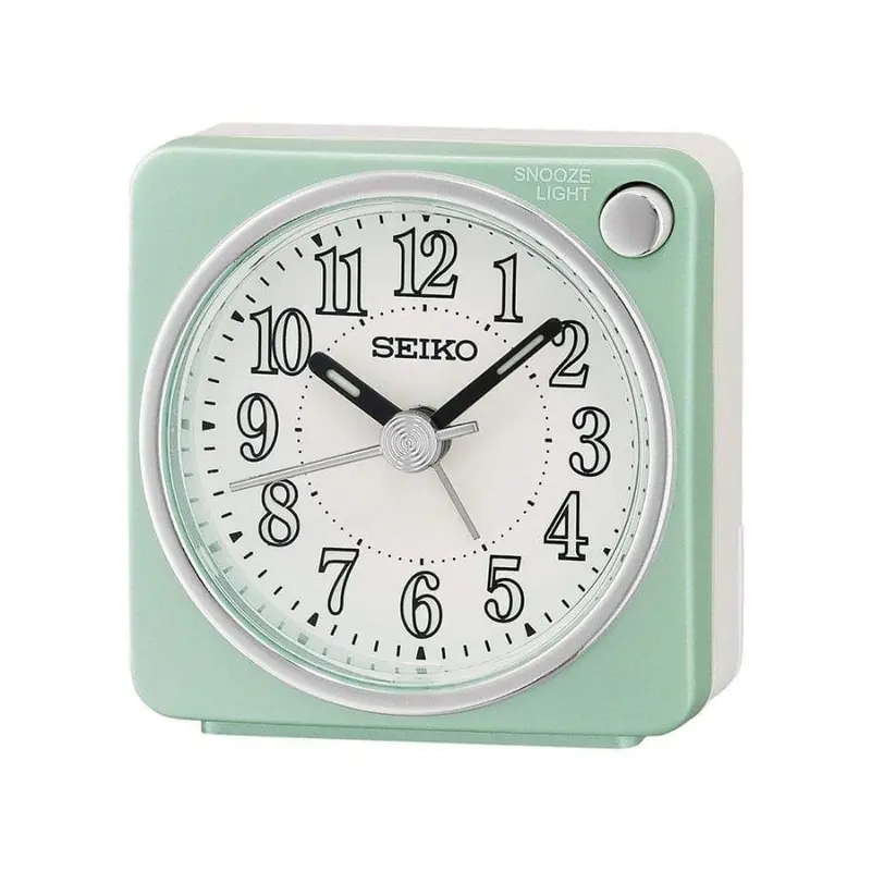 Seiko Qhe185mn Bedside Beep Alarm Clock 1