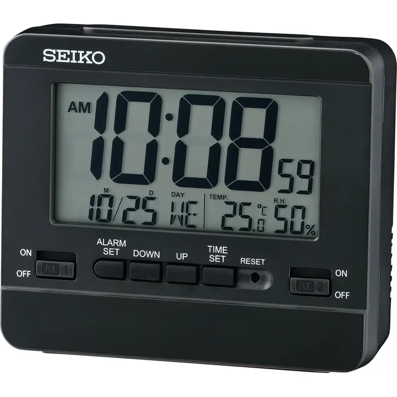 Seiko Qhl086k Digital Clock 1