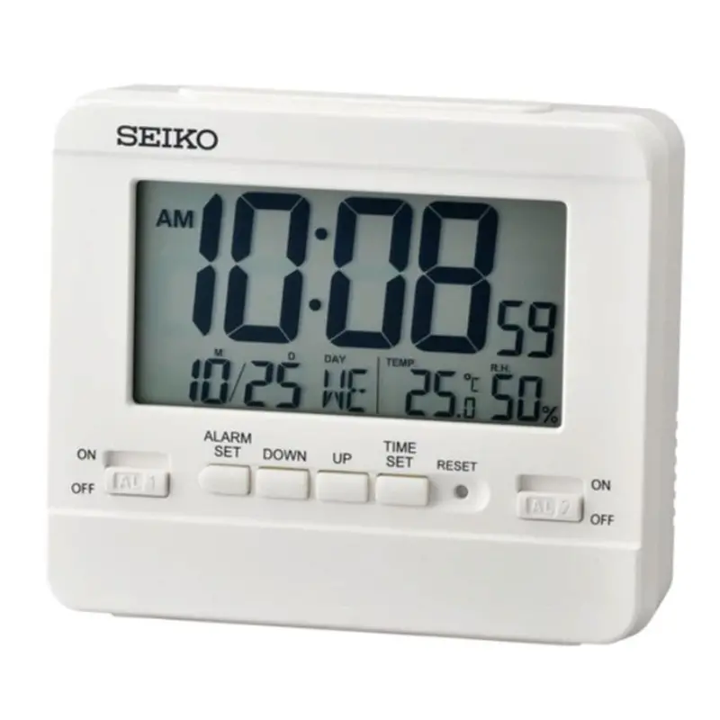 Seiko Qhl086wn Digital Clock 1