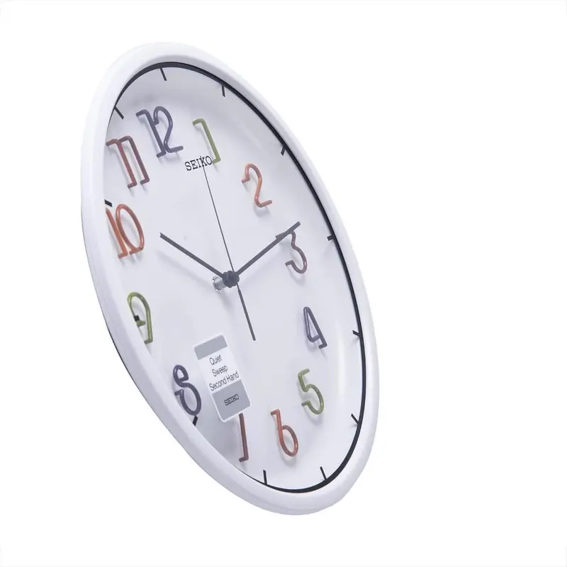 Seiko Qxa447hn Round Wall Clock 2