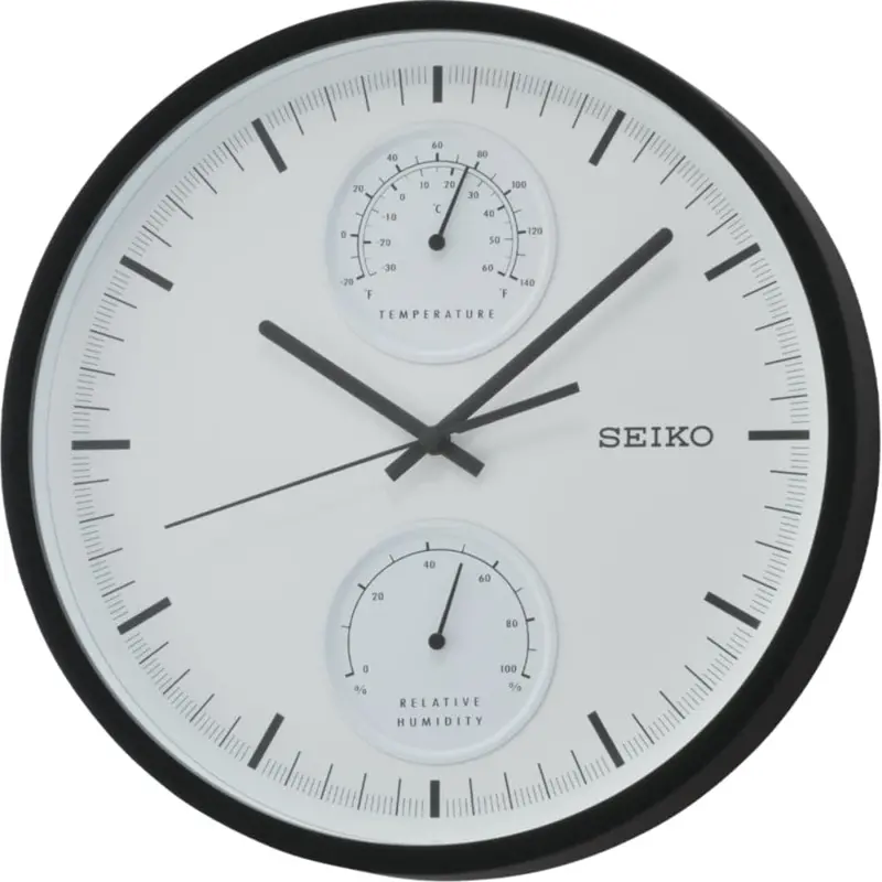 Seiko Qxa525k Round Wall Clock 1
