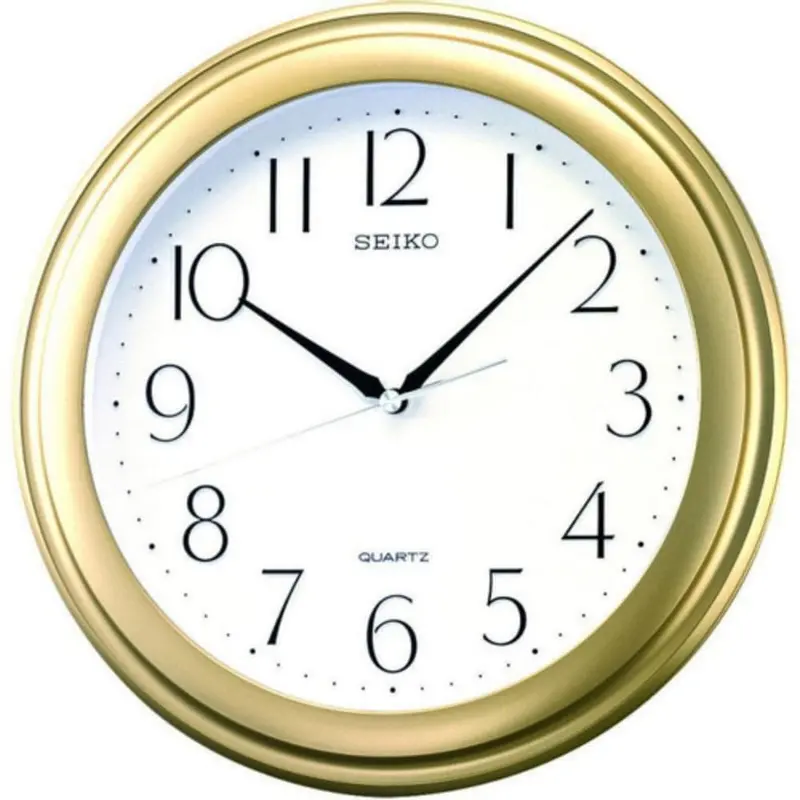 Seiko Qxa576gn Round Wall Clock 1