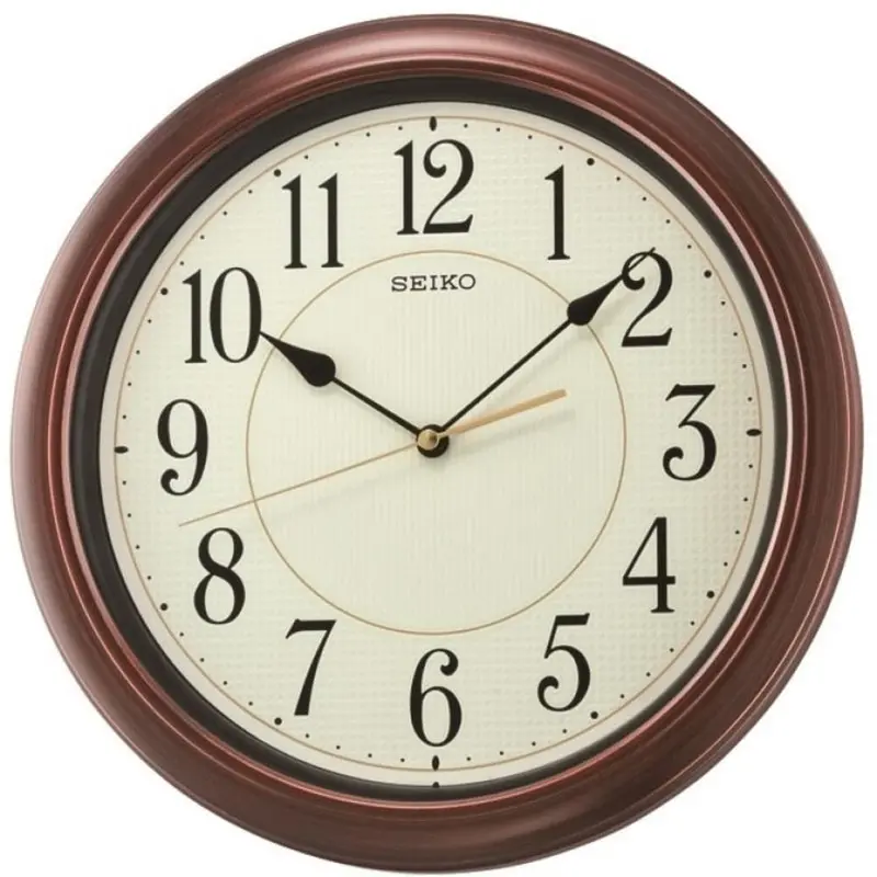 Seiko Qxa616b Round Wall Clock 1