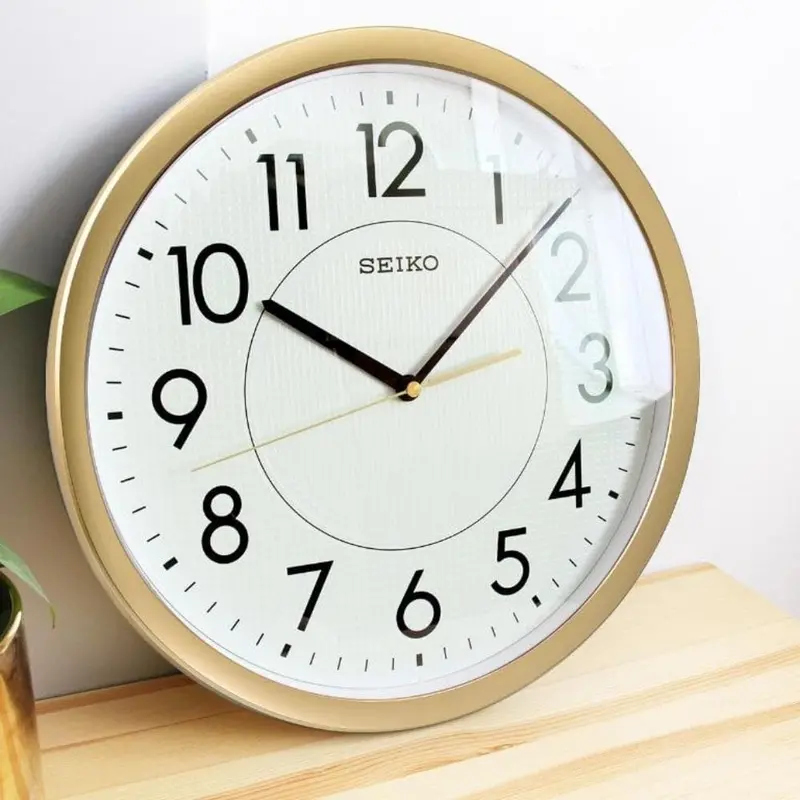 Seiko Qxa629g Round Wall Clock 2