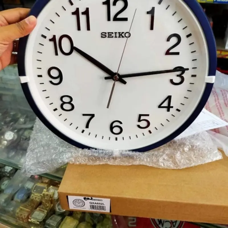 Seiko Qxa652l Round Wall Clock 2