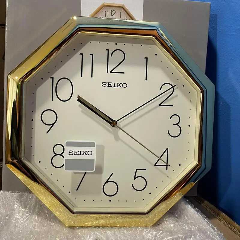 Seiko Qxa668g Octagon Wall Clock 2