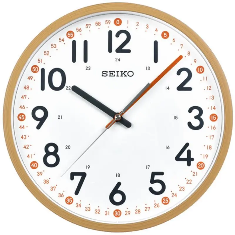 Seiko Qxa712yn Round Wall Clock 1