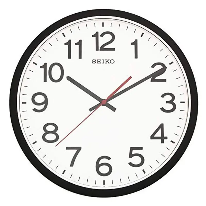 Seiko Qxa750kn Round Wall Clock 1