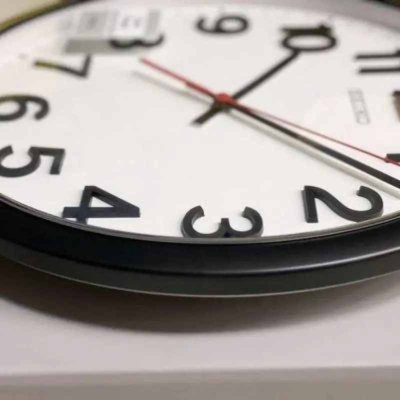 Seiko Qxa750kn Round Wall Clock 2