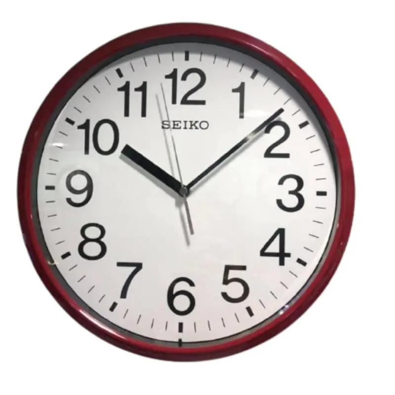 Seiko Qxa756rl Round Wall Clock 1