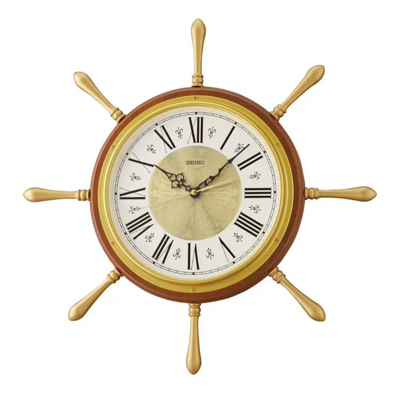 Seiko Qxa785bn Helm Maritime Wall Clock 1