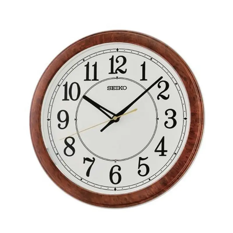 Seiko Qxa788bn Round Wall Clock 1