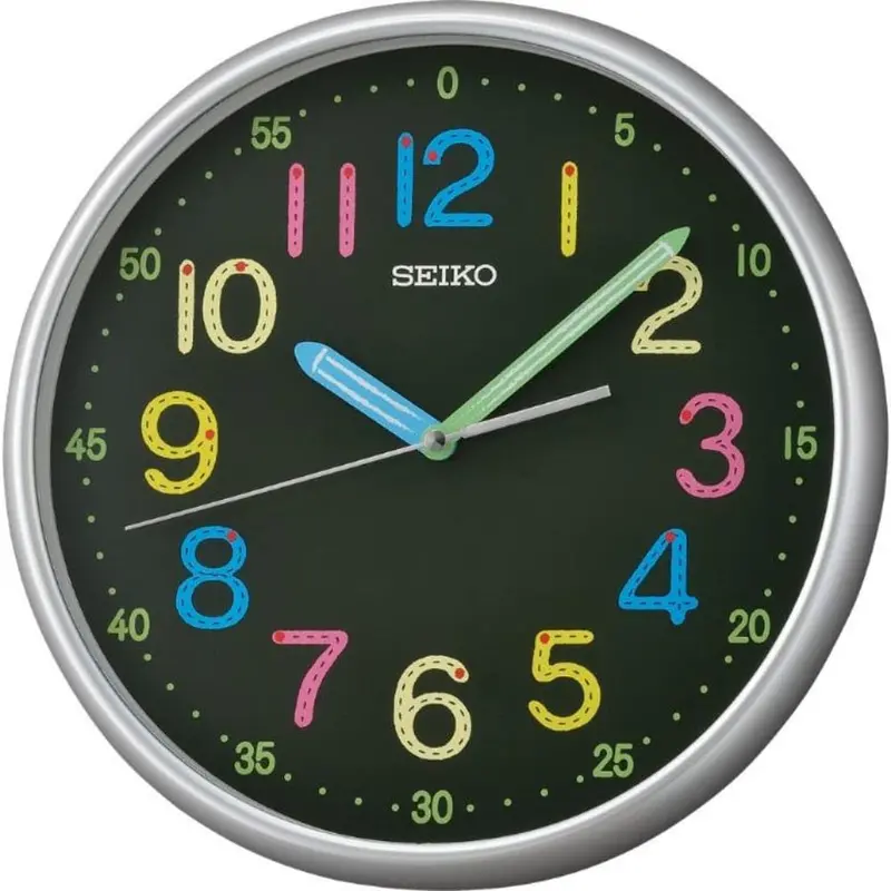 Seiko Qxa793sl Round Wall Clock 1