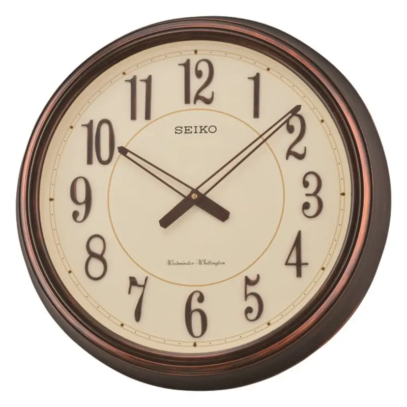 Seiko Qxd212b Round Wall Clock 1