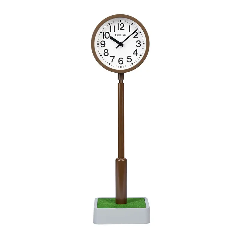 Seiko Qxg154b Contemporary Desk Clock 1