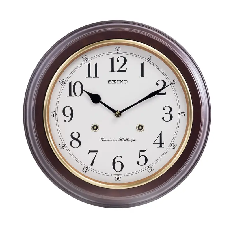 Seiko Qxh202z Round Wall Clock 1