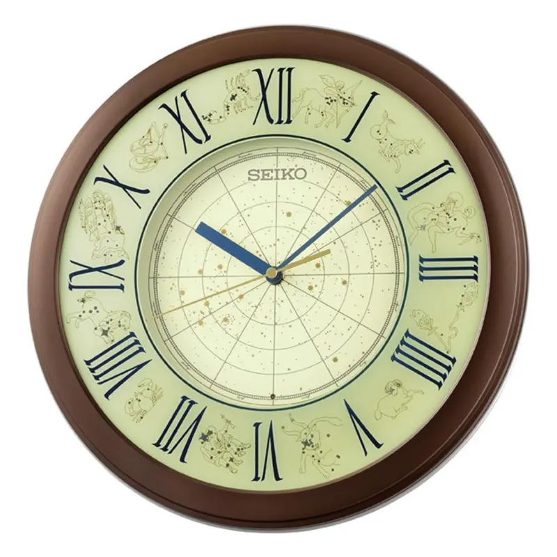 Seiko Round Wall Clock Qha013b 1