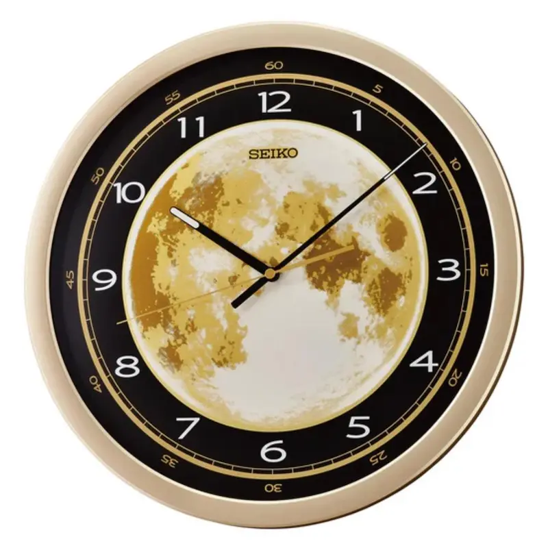 Seiko Round Wall Clock Qxa831g 1
