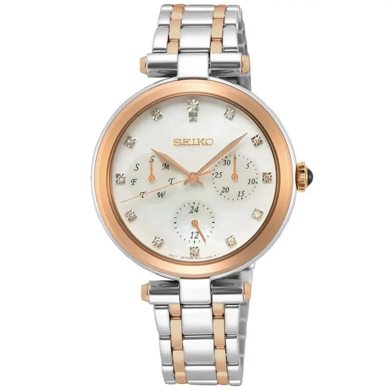 Seiko Sky658p1 Stainless Steel Women Watch 1
