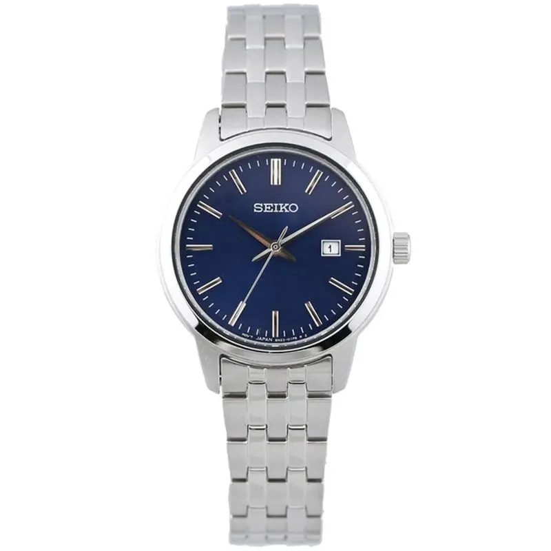 Seiko Sur407p1 Blue Dial Silver Stainless Steel Men Watch 1