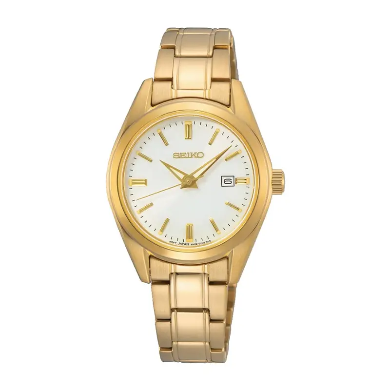 Seiko Sur632p1p Gold Stainless Steel Women's Watch 1