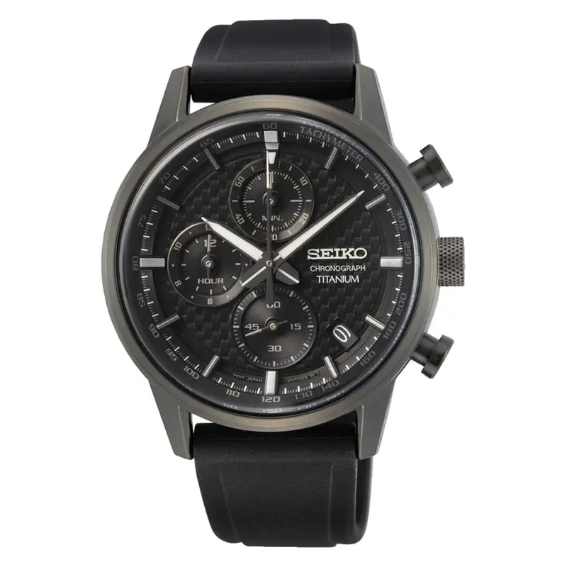 Seiko Titanium Chronograph Men's Watch Ssb393p1 1
