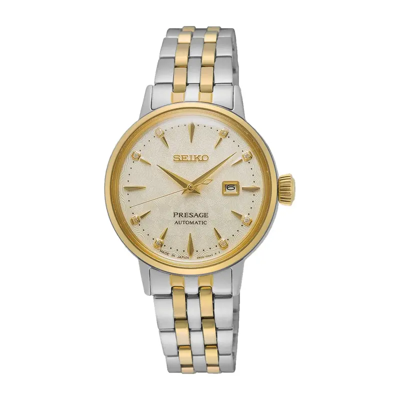 Seiko Two-Tone Stainless Steel Women Watch Sre010j1 1
