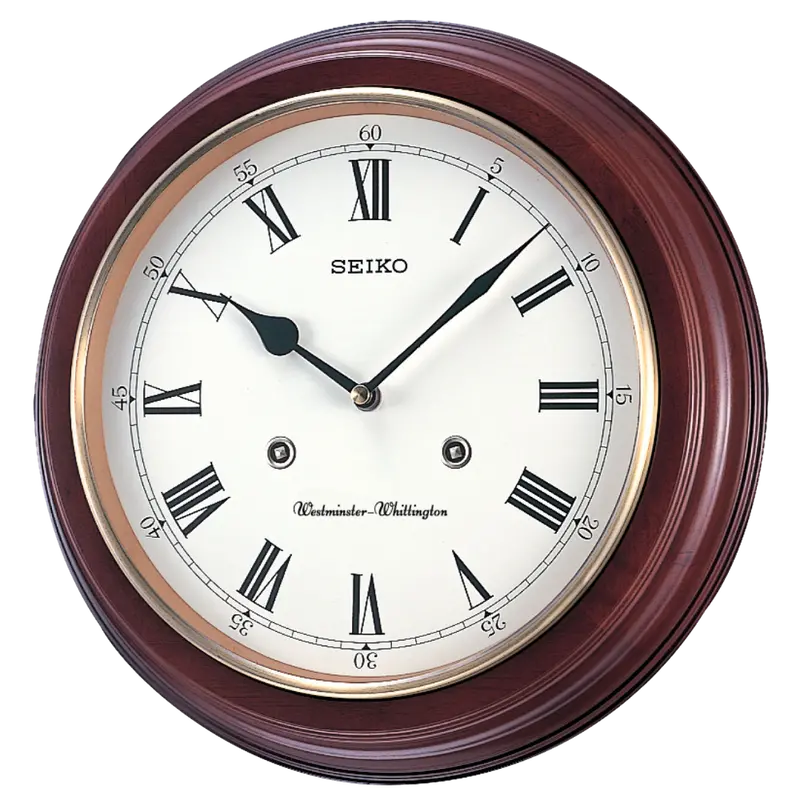Seiko Wall Clock White Dial Qxh202bl 1