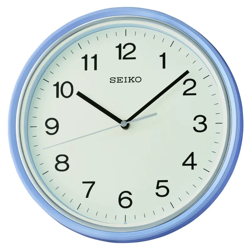 Seiko White Dial Round Wall Clocks Qha008l 1