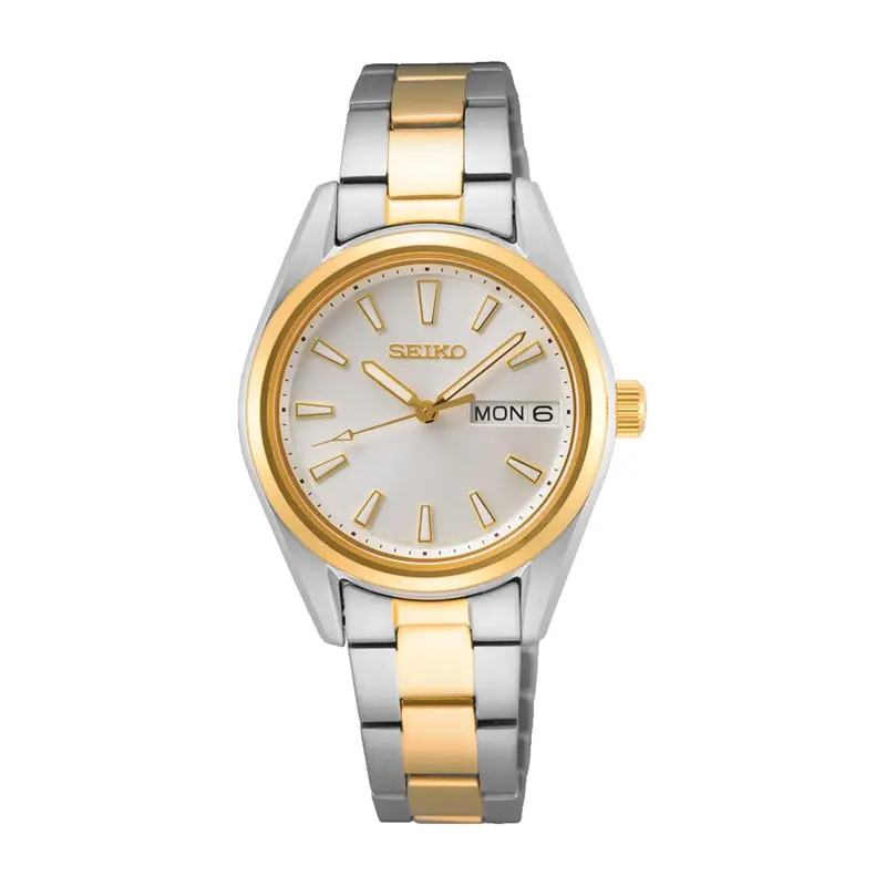 Seiko White Dial Stainless Steel Men's Watch Sur454p1 1