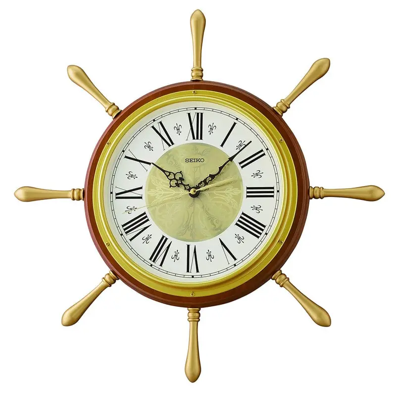 Seiko White Dial Wall Clock Qxa785b 1