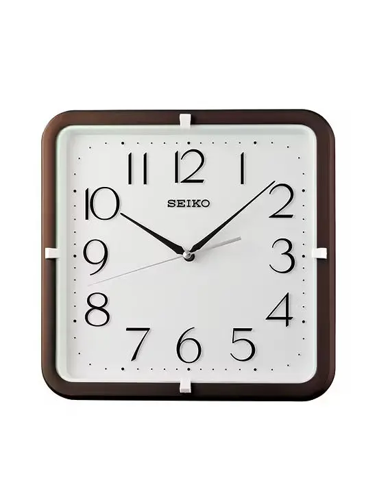 Seiko White Dial Wall Clock Qxa833b 1