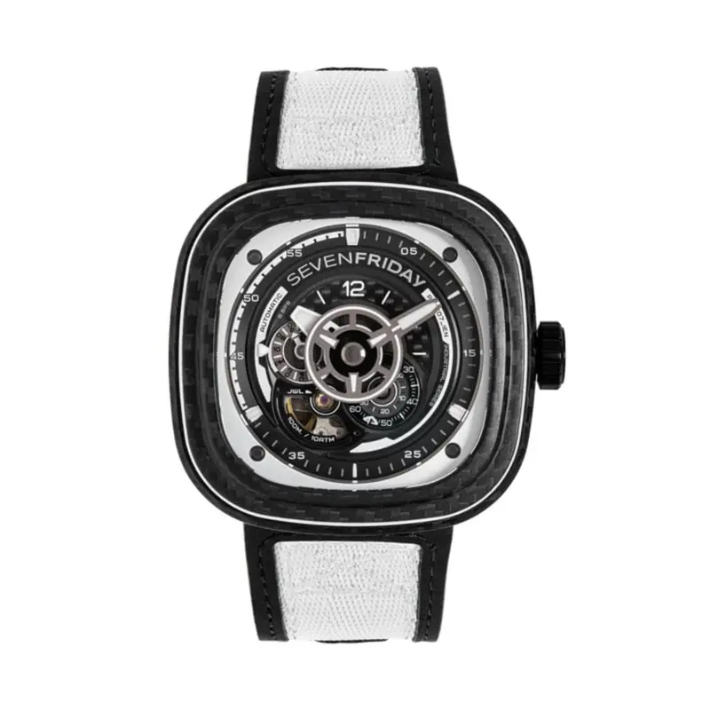 Sevenfriday Sf-P3c/07 White Carbon Men's Watch 1