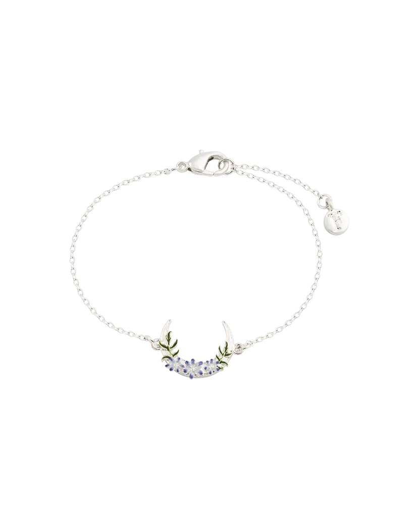 Silver Nightshade Moon Bracelet 1