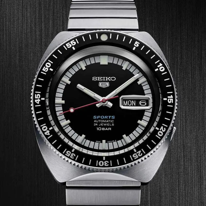 Skx Sports Style Silver Stainless Steel Strap Men Watch Srpk17k1 2