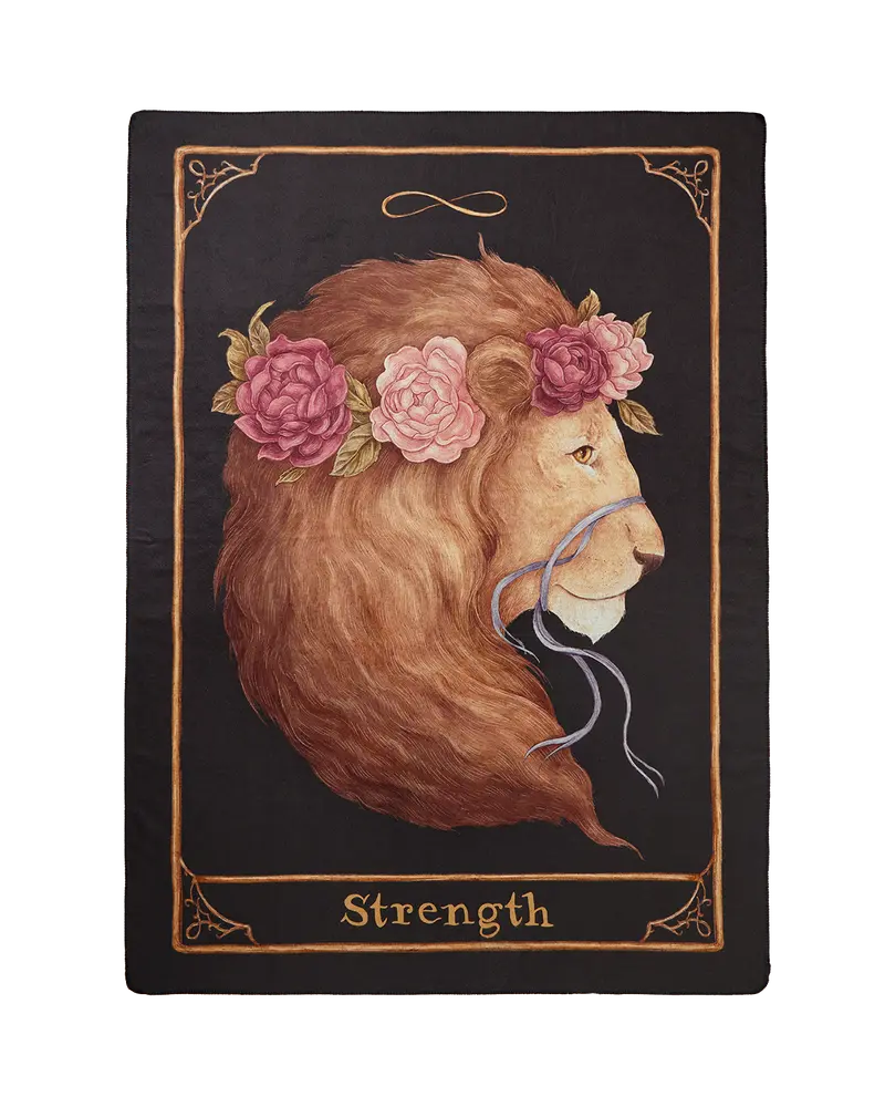 Strength' Tarot Tales Blanket Scarf - Jessica Roux Collaboration 1