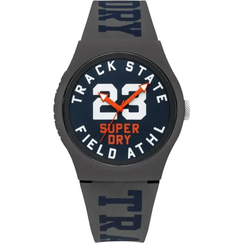Superdry Syg182ue Rubber Strap Men's Watch 1