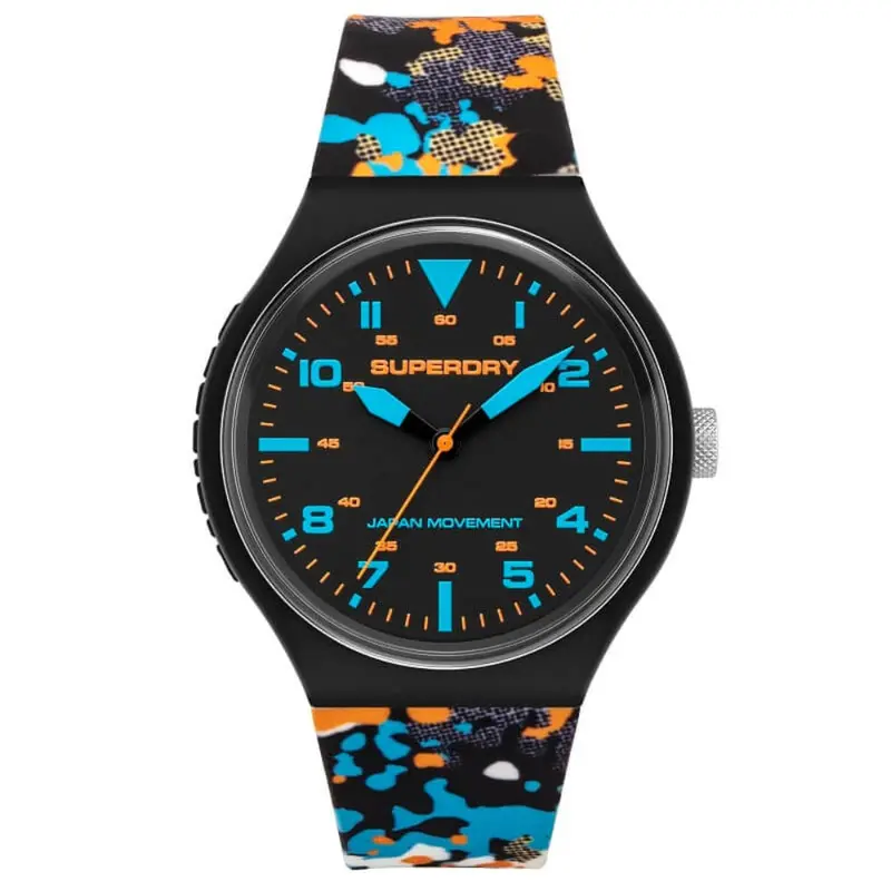 Superdry Urban Xl Geo Syg295bu Men's Watch 1
