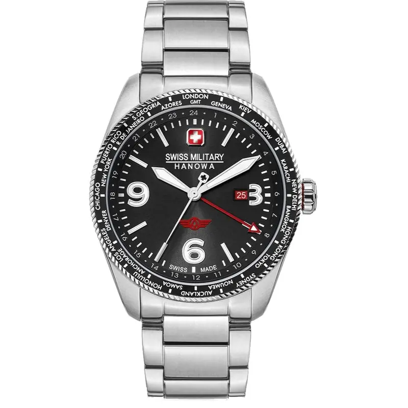 Swiss Military Hanowa City Hawk Gmt Smwgh2100904  Men's Watch 1