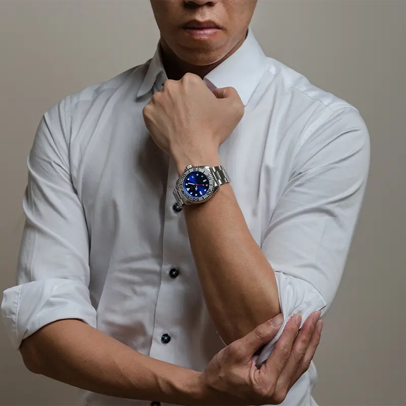 The Pacific Ag Collective G 9040 Sym-Bu Stainless Steel Men Watch 2