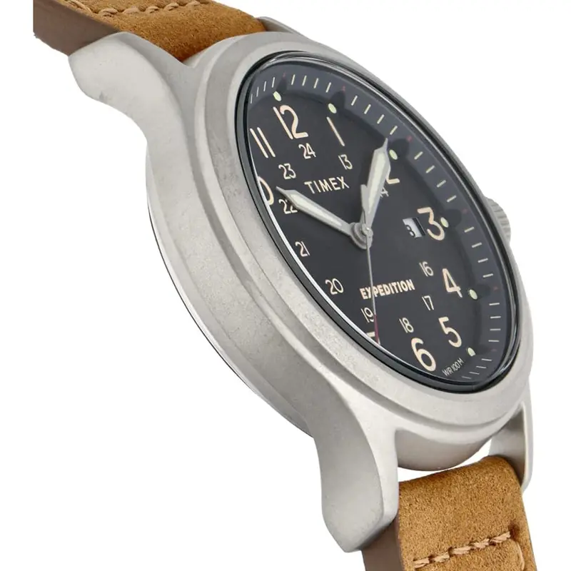 Timex Brown Leather Men Watch Tw2v22600 2