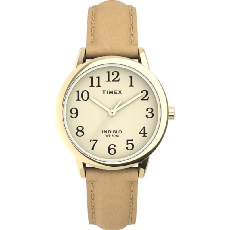 Timex Classics Tw2u96200 Cream Leather Women's Watch 1