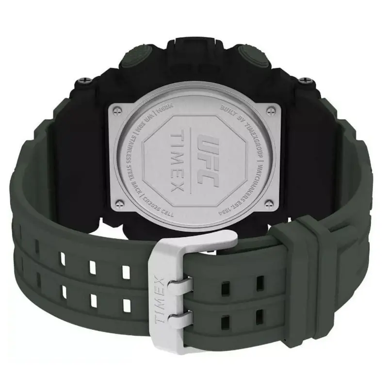 Timex Digital Green Rubber Strap Men Watch Tw5m53900 2